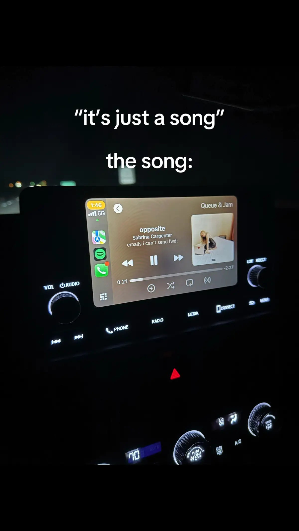 this song is so slept on. #opposite #sabrinacarpenter #emailsicantsend 