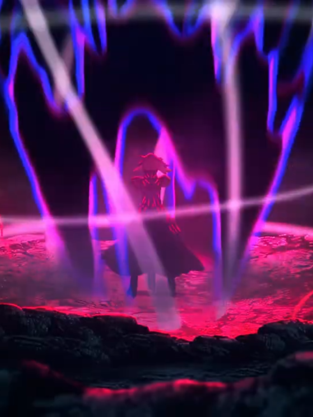 Rider vs Saber Fight [4K]  Isso que é uma animação de respeito. #fate #anime #animation