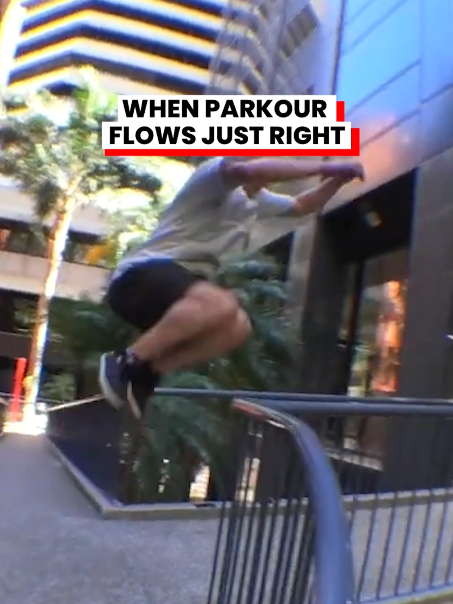 Super satisfying landings #athletic #funnyvideo #redbull #freerunning