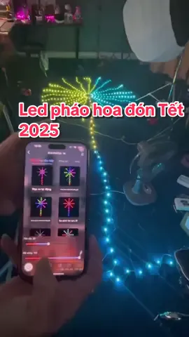 Led pháo hoa đón Tết 2025 #ledphaohoakemkhung #tếtdongđầy #tết2025 #happynewyear 