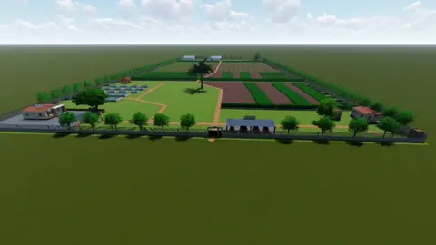 VIDÉO 3D FERME INTÉGRÉE  #viral #tiktok #agriculture 