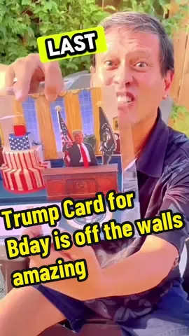 🫡 Click the orange card 🛒🇺🇸 They’re HERE! The Trump Birthday Card #giftideas 