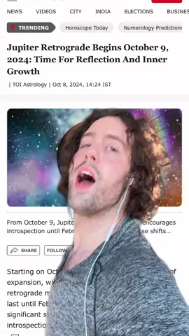 These are the zodiac signs going through the most personal growth and revelations over the next 4 months, due to Jupiter (the planet of faith and abundance) entering his annual retrograde… #astrology #spirituality #horoscope #zodiacsigns #jupiter #saturn #retrograde #gemini #pisces #virgo #sagittarius 