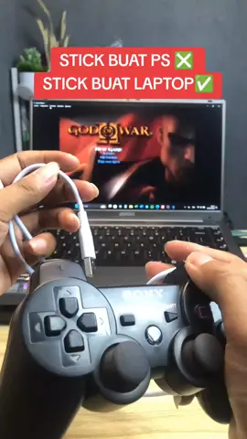 Stick PS3 bisa buat main game di laptop #stikps3 #console #emulator #pcsx2 #gamer #gaming #gamepad 