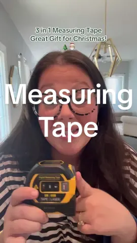 With Christmas right around the corner, this measuring tape is a GREAT gift for the handy person in your life! #measuringtape #falldealsforyou #hauntedhomefinds #christmas #tiktokshopblackfriday #tiktokshopcybermonday #christmas2024 #christmasgiftideas 