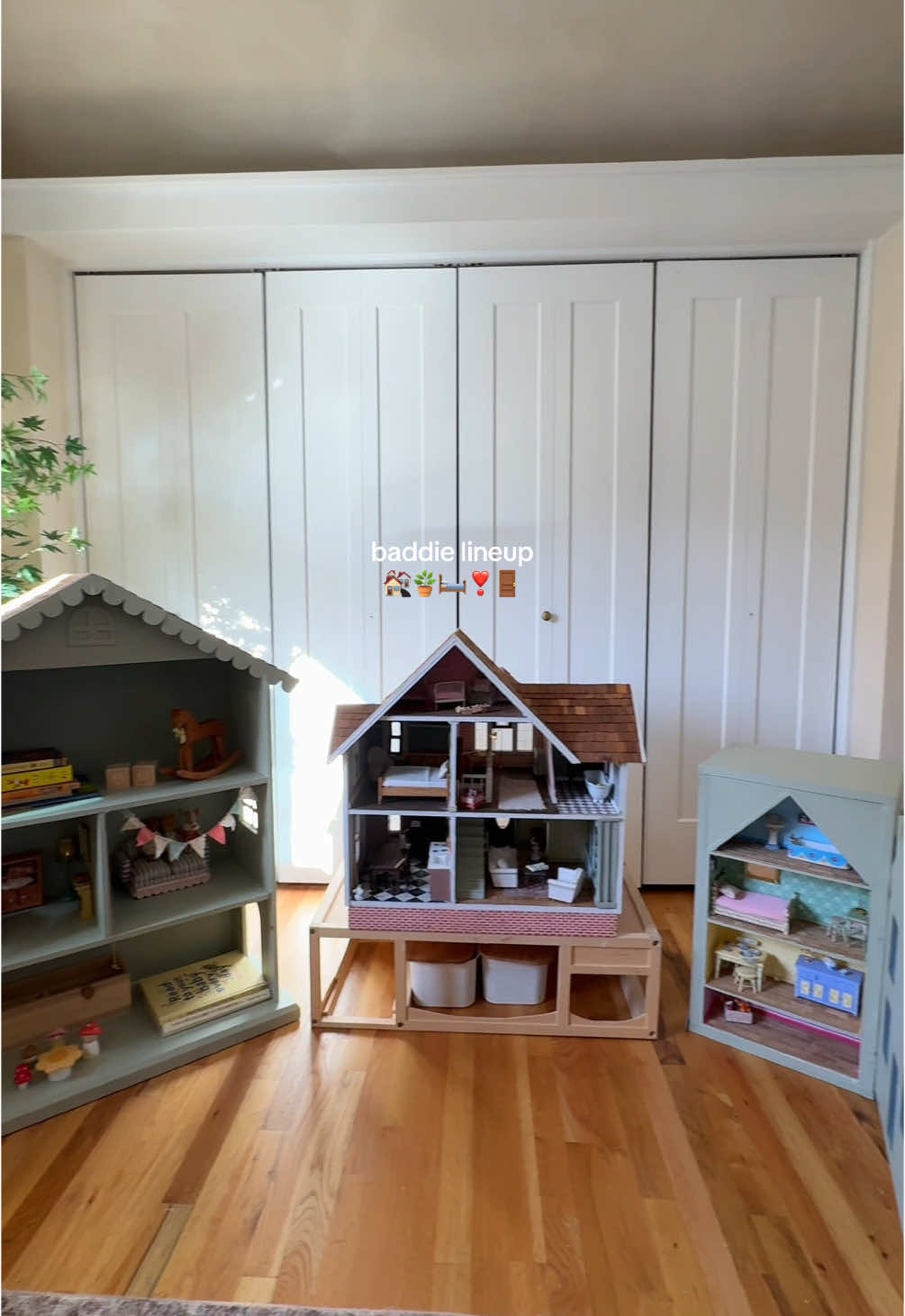 Hey girls this is the only way were showing our crafts from now on okay?? #dollhouse #dollhouserenovation #diydollhouse @Bailey Langston #craftymom #momswhocraft 