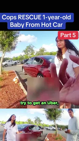 Cops RESCUE 1-year-old Baby From Hot Car #cops #police #arrested #jail #lawenforcement #usa #flypシ 