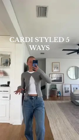 5 ways to style your basic cardi 🤎 whole outfit is @Glassons !! ill link on shopmy #glassons #cardiganoutfit 