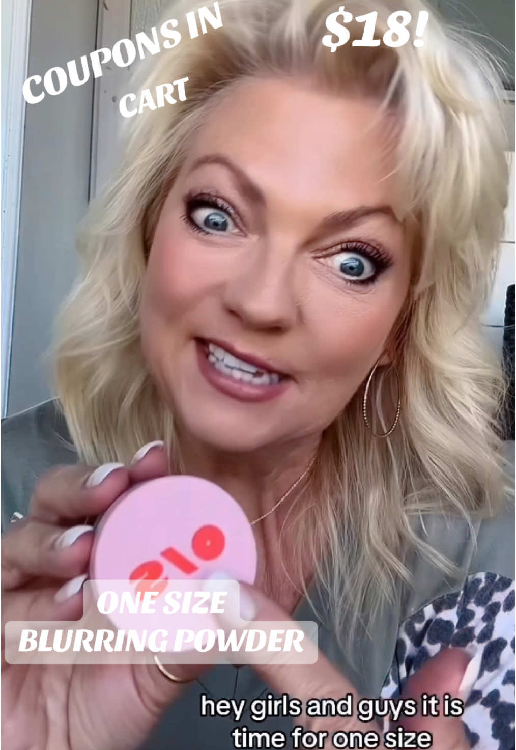 #onesize #onesizebeauty #onesizesettingpowder #FUN #finds #gift #you #look #great #good #tiktokshop #makeup #MakeupRoutine 
