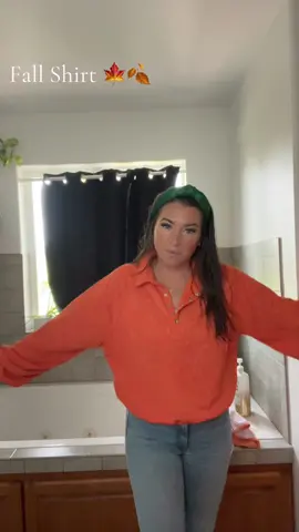 Fall Shirts 🍁🍂 #longsleeveshirt #fallfashiontrends #falldealsforyou #shirt #womensshirt #collaredshirt #TikTokFashion #october #halloweenlook 