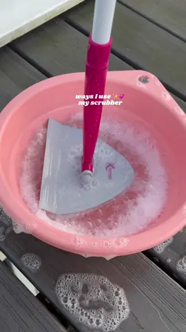 Ways I use my Kleeneze bathroom scrubber, and not just in the bathroom 😋🧼✨ I love how you can scrub and scrape. It comes with replaceable pads so you can change depending on what area you are cleaning 👏🏼💞 #cleaning #cleaningmotivation #cleaningtips #cleaninghacks #cleanhome #CleanTok @Kleeneze UK @The Pink Stuff 