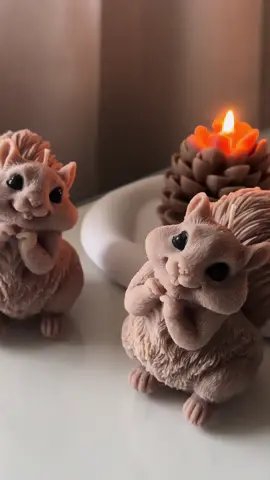 Squrriel and Pine cones Candles  This candle is my fall favorite, I love squirrels and am always happy when I run into one. 🐿️🍂 #squrriel #pinecone #autumn #autumnvibes #autumndecor #autumncandles #candles #candlelover #viral #fypage #fyp #foryou #foryoupage 