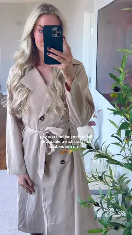 The prettiest trench coat and makes the cutest outfits 🧥🤎 #falldealsforyou #outfitideas #outfit #falloutfit #everydayoutfit #outfitinspo 