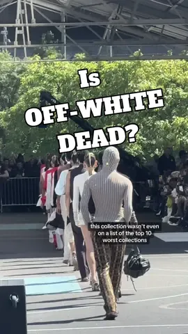 Is this the end for Off-White? #fashiontiktok #offwhite #lvmh #fashioncommunity #highfashion #virgilabloh @NEWSFASH™️ 
