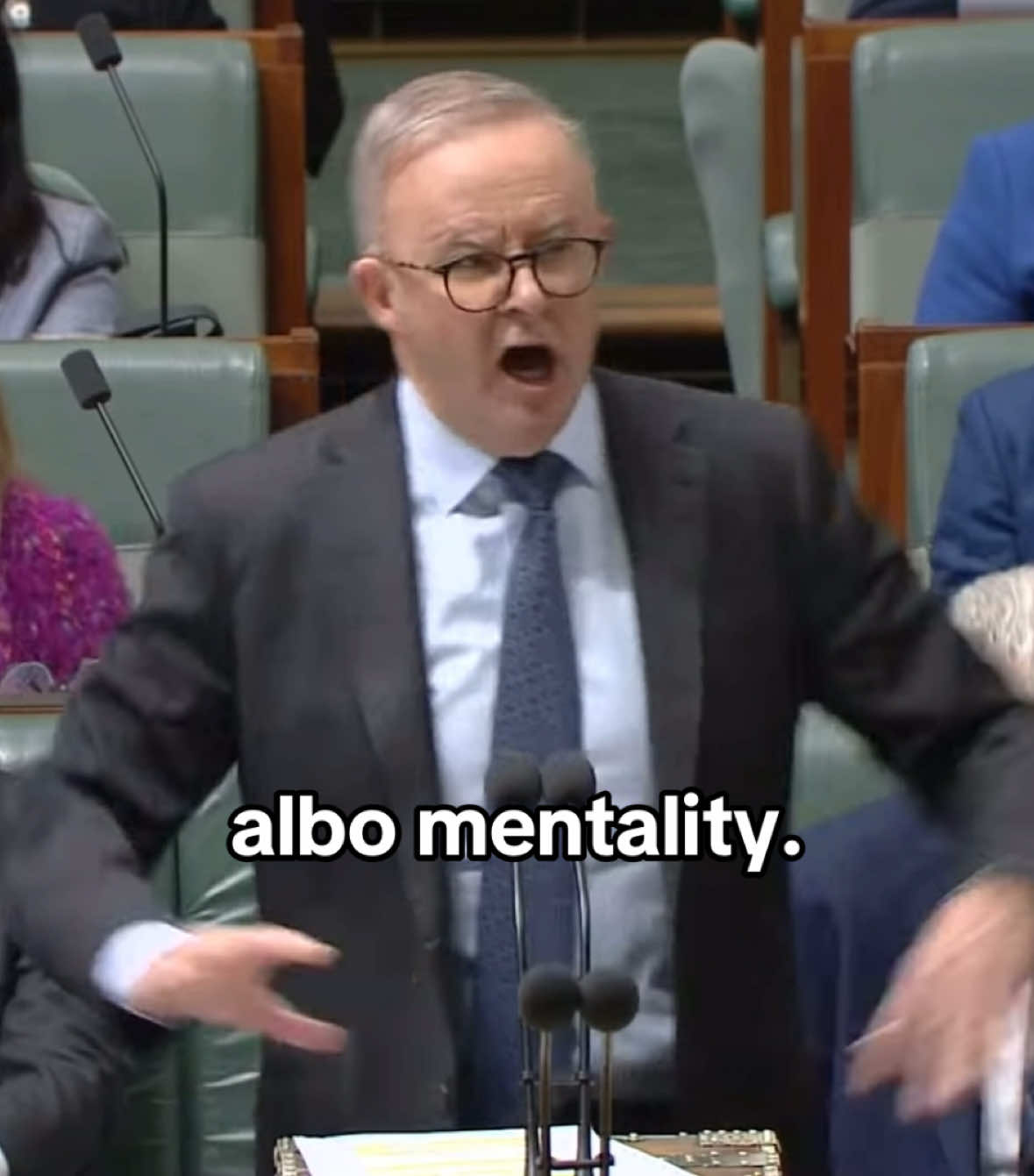 #anthonyalbanese #albanese #albo #primeminister #pm #auspol #politics #australia #aussie #aus #questiontime #mentality #fyp #foryoupage #foryou #fypシ 