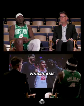 The run ended, but think we'll see more Garden games in the future for the Connecticut Sun? Jrue Holiday spoke about his time watching the Sun at TD Garden with Chris Forsberg ☘️