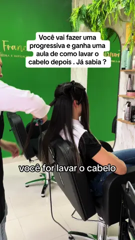 Thais Franciele não é uma cabeleireira, é uma prefeita! #posprogressiva #progressiva #progressivasemformol #cuidadodelcabello #cuidadocomcabelo 