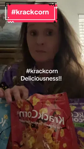 This popcorn is so good!!! ##krackcorn #popcorn #snack 