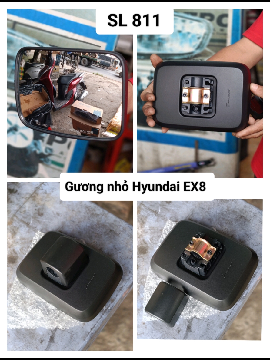 GƯƠNG NHỎ HYUNDAI EX8 #phutungotothanhdatbienhoa #xetaidep #xetai #hyundai #hyundaiex8 