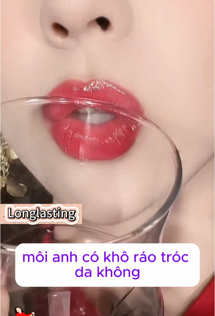 Son dưỡng môi dưỡng ẩm đổi màu tỷ lệ hoàn lại 100%💄#TikTokFashion #lipstick #makeup #sondưỡngmôi #gợiý #xuhuong2024 #skincare #viral 