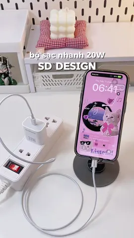 bộ sạc nhanh 20W SD DESIGN #sacnhanh20w #sacnhanhiphone #sddesign #phukiendienthoai #unboxing #viral #xuhuong #fyp 