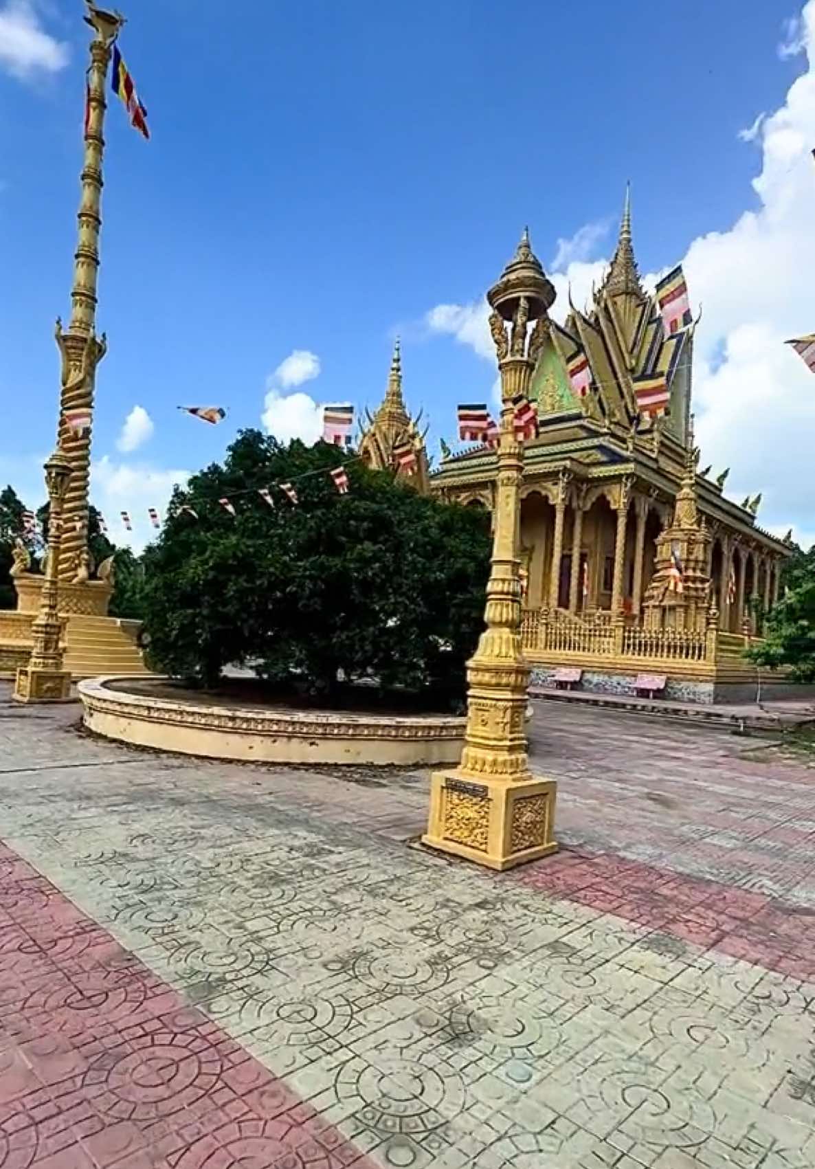 Chùa Tân Hùng tiểu cần trà vinh 84 rất đẹp mn 💞💞💞💞🙏🙏🙏🙏🙏