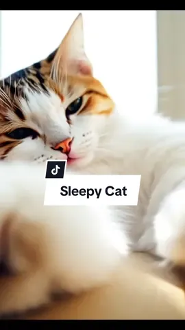 Just a sleep cute cat #cutecat #sleepy 
