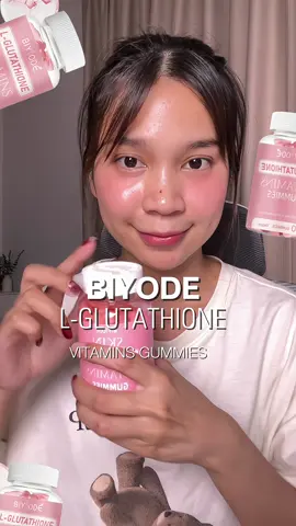 อยากกินวันละสิบเม็ดอร่อยเกิน🤣 #TikTokShopครีเอเตอร์ #brandscrazydeals #biyodeglutathionegummies #วิตามินผิวขาว #กัมมี่แบร์ #BIYODE 