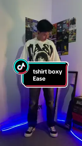 tshirt boxy terbaru Ease #tshirt #boxy #fyp 