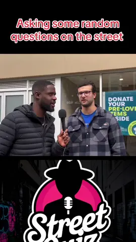 Asking some random questions on the street 