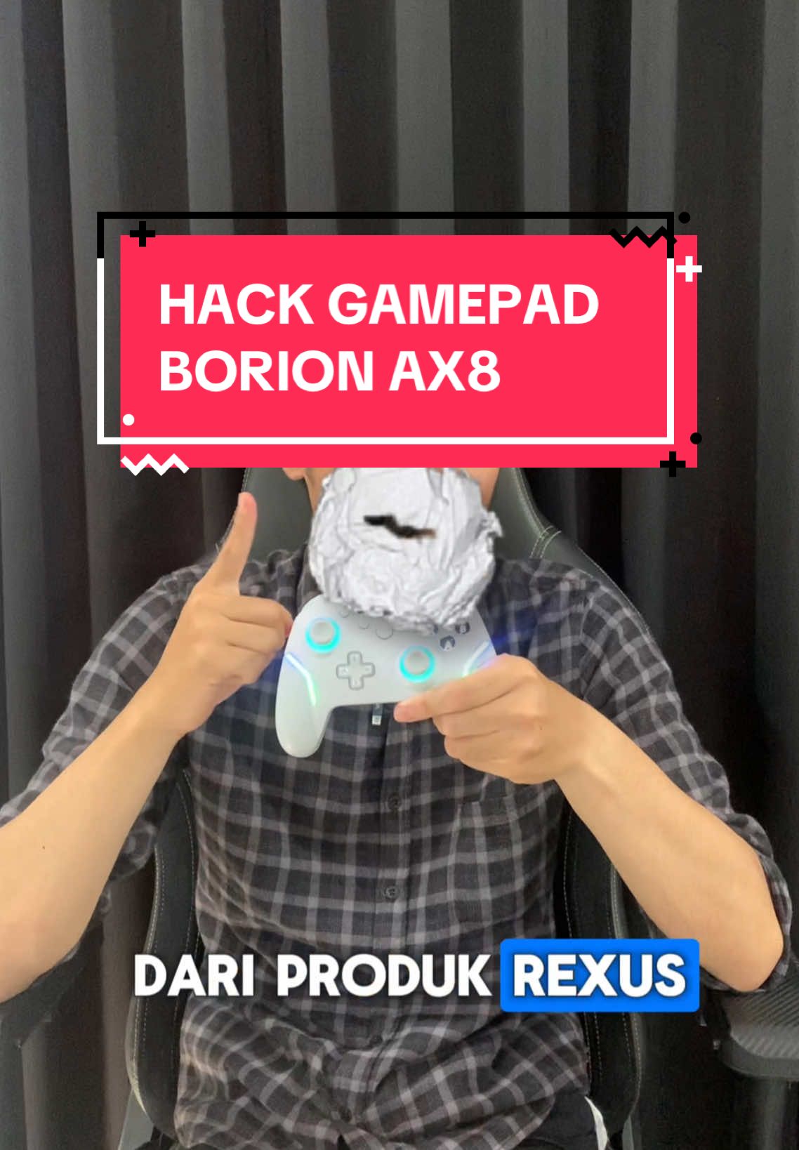 HACKS UNTUK GAMEPAD TERBARU DARI REXUS, DAXA BORION AX8 #gamepad #trippleconnection #bluetooth #wireless #wired #compatible #nintendoswitch #android #ios #pc #rexus #borion #fyp #fypシ 