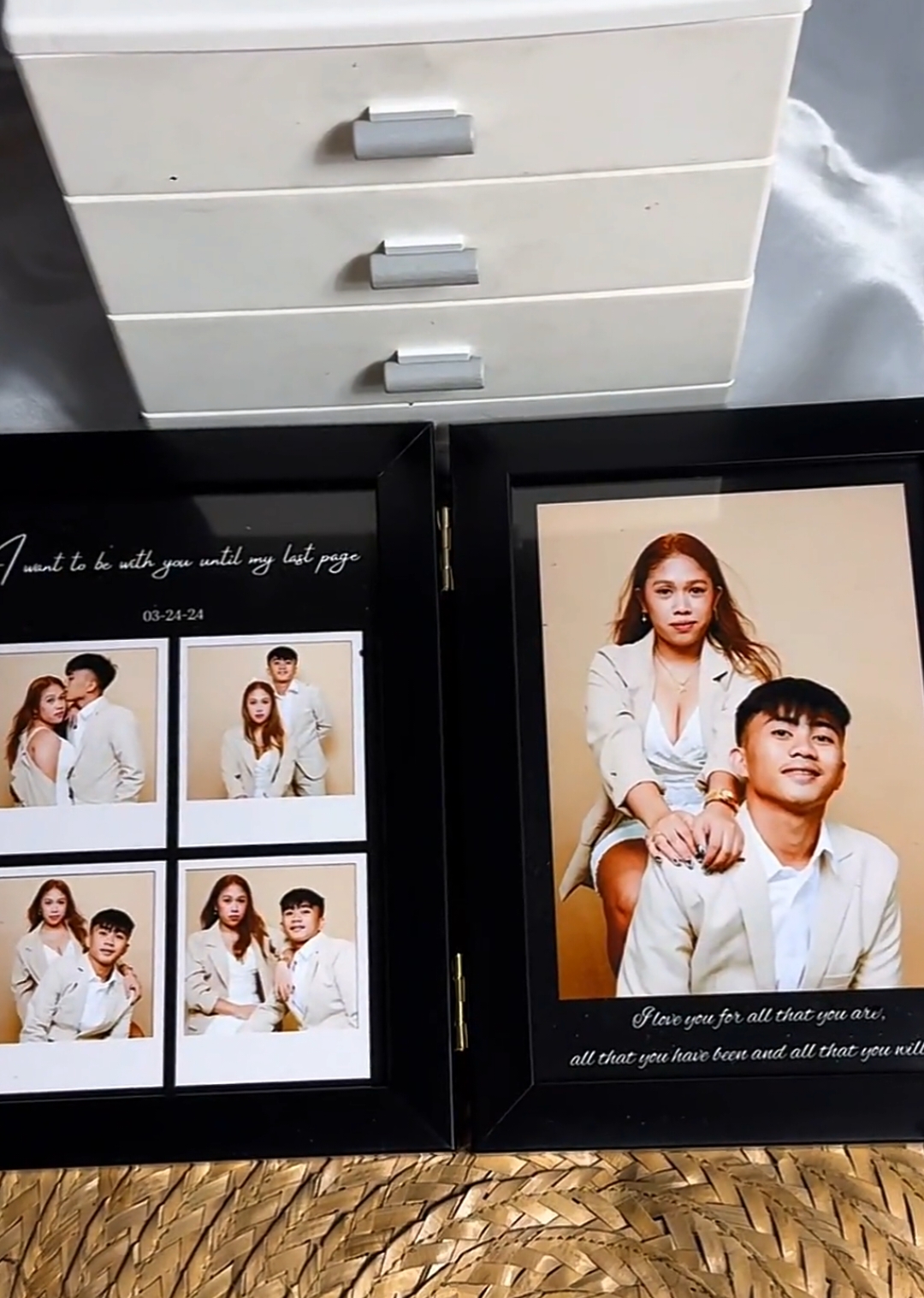 #doubleframe #jmicrafts #fyp #customized #gift #frame #surpise #giftideas #couplegoals #anniversarygift #monthsarygift  #relationshipgoals #pictureframe 