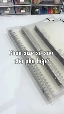 Cách chọn size sổ còng phù hợp#hottrend #trending #xuhuong #so#socong #socongsat #soghichep #socongdecorme #giare #chatluong 