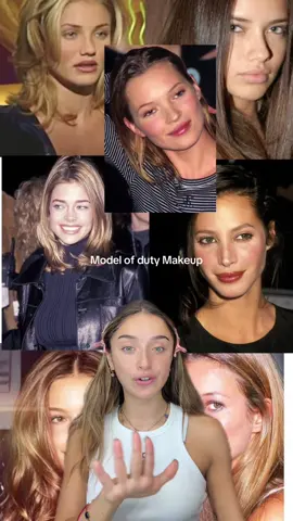 Re-creating the 90s model of duty Makeup #Models90s #90s #modelmakeup #offdutymodel #makeuptutorial #katemoss #viral #grwm #getreadywithme #makeupartist #chattygrwm #getreadywithmemakeup #fypppp 