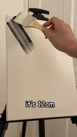 making horror art at 12am