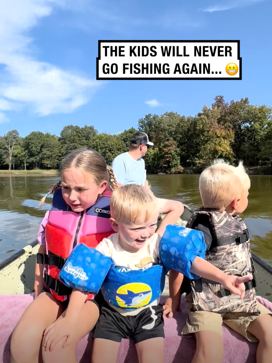 What are the chances?! 😂 🐠 🎥: Contentbible #UNILAD#unilad#funny#kids#fishing #fail