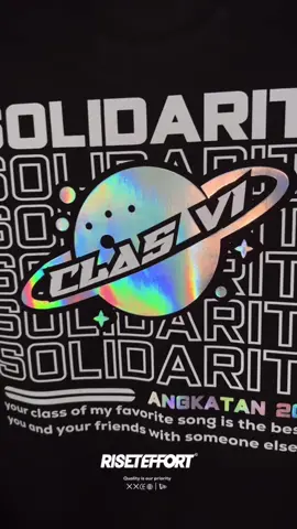 Yang lagi rame nihh kaos kelas sablon hologram  #kaoskelas #kaosviral #kaoshologram #kaosreflektif #sablonjekulo 