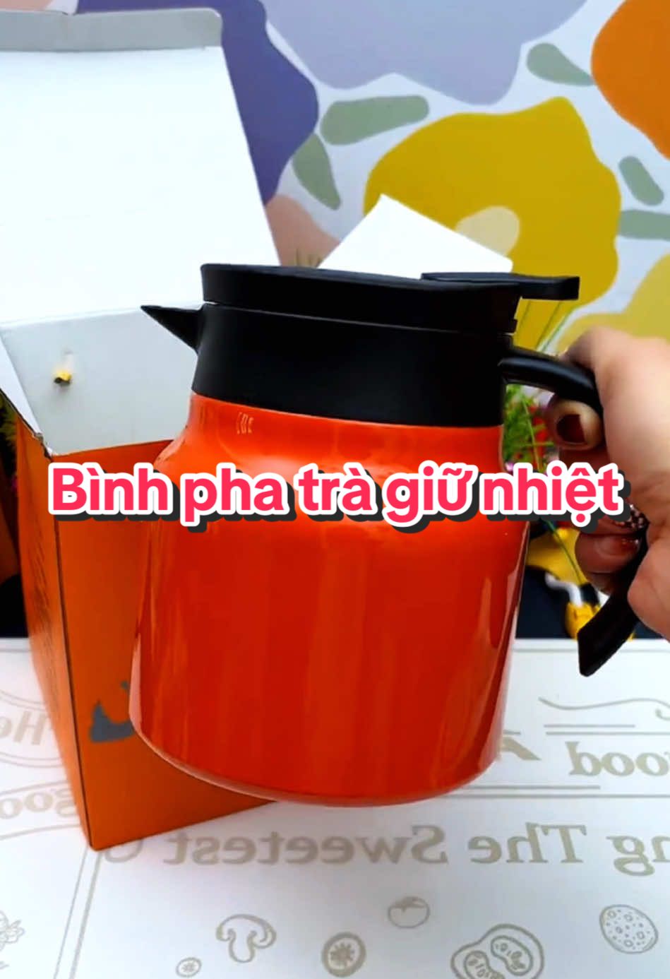 Bình pha trà giữ nhiệt inox 316 dung tích 1 lít #binhphatra #binhphatragiunhiet #binhphatracoloiloc #binhphatrainox316 #giadungtienich 