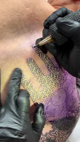 Cung đường quanh co - Geometric tattoo ✍🏻 #tattoo #tattoosaigon #geometric 
