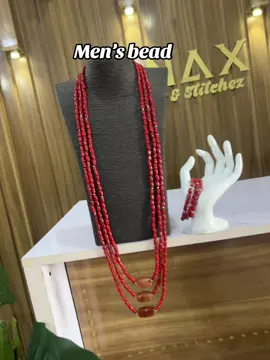 Mens bead made for a Lunax man  #mensbead #igbogroom #igbogroom 