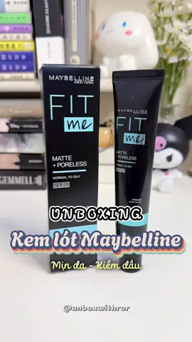 Kem lót chân ái của tui, dùng 2 năm rồi và vẫn chưa có ý định đổi loại khác #maybelline #kemlot #fitme #makeup #kemlotkiemdau #unboxing #xhtiktok #review #unboxwithror #xuhuong 