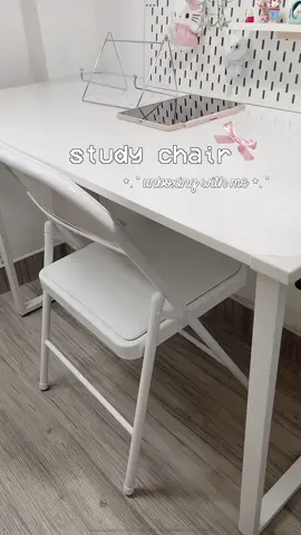 Ghế màu cưng lắm ạ, chắc chắn nha, ok, duyệt. #unboxing #study #chair #studychair #decor #desksetup #xh #xuhuong #viral #fyp