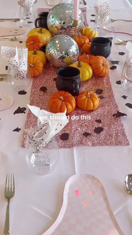 this is your sign to throw a Hallowine party with your ghouls 🥂👻🎀 send this to a friend you want to party & paint pumpkins with! Save for inspo & follow@rynika.monet for pt.2🫶🏼  #hallowenpartydecor #justgirlythings #pinkhalloween #pinterestparty #pinterestaesthetic #pinterestgirl #halloweenpartyideas #girlsnightideas #halloweendecor #halloween2024 #CapCut 