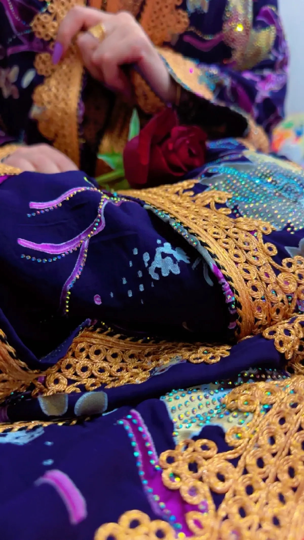 #ليل_البنفسج_الخرج_الرقاوي💜 #خياطة #نسائية #حسب_الطلب #النسيم_الشرقي 