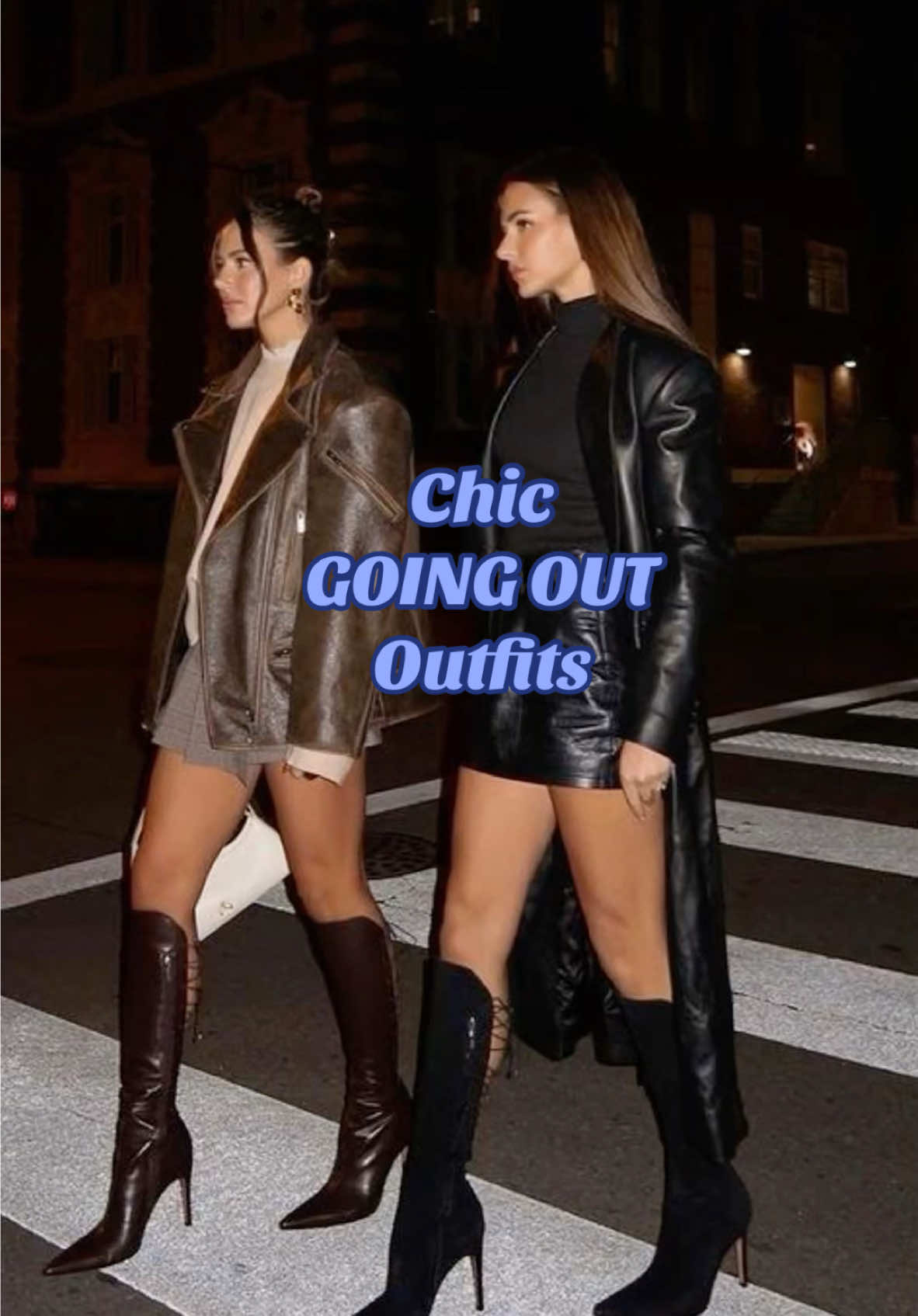 From dinner to drinks to dancing💋🍾💌  Mature outfit ideas for your 20s!! #outfitideas #goingout #girlsnight #chic #zara #artizia #earlyfalloutfit   #creatorsearchinsights 