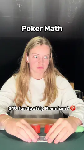 Instantly on tilt when this happens 😭 #poker #spotify #math #comedy 