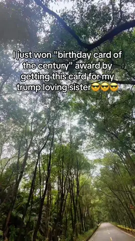 This could quite possibly be the coolest card hes ever gotten and trust me hes gotten a lot! Great birthday card #trump2024us #republican #trumptrain #birthdaycard #trumpfan #funnygift#falldealsforyou 