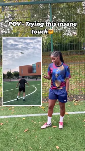 Trying the HARDEST touch🤯 #futbol⚽️ #touch #foryouu #fyp #foryoupagе 