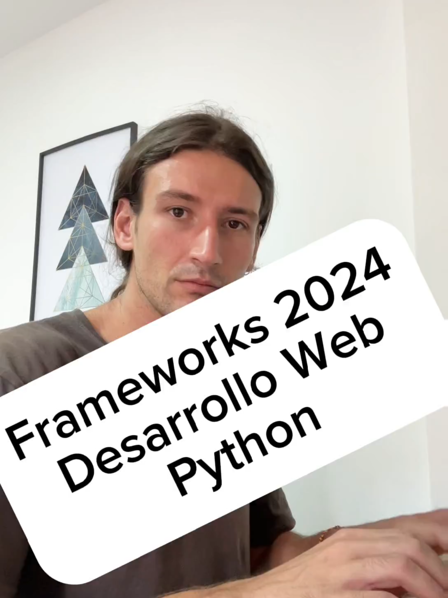 3 Frameworks Web Modernos para Python #python #programacion #javascript #Tech #tecnologia #html #ingenieria #antiprofe #tips  #aprendecontiktok #aprendeentiktok