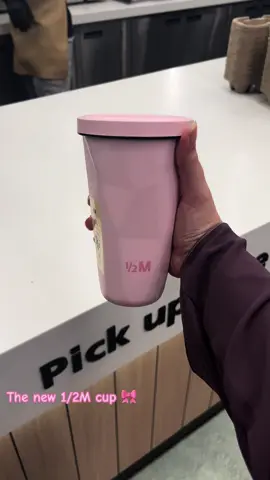 In love with the color 🥹💗💗  #jeddah #1/2 #million #halfmillion #new #cup #pink 